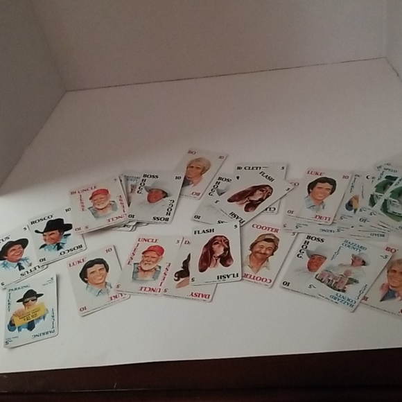 Dukes of Hazard Cards Vintage 1981- 47 Cards